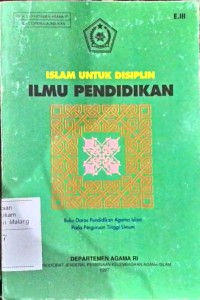 Islam untuk disiplin ilmu pendidikan