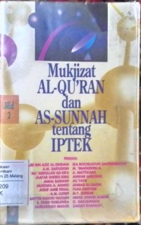 Mukjizat al Qur'an dan as- sunnah tentang IPTEK jilid 2