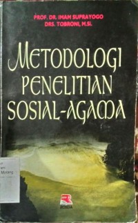 Metodologi Penelitian Sosial Agama