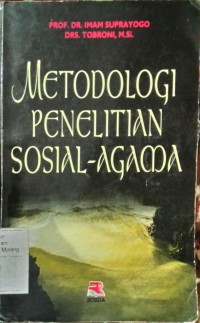 Metodologi Penelitian Sosial Agama