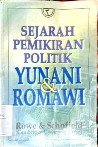 Sejarah Pemikiran Politik Yunani dan Romawi