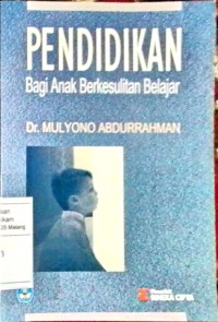 Pendidikan bagi anak berkesulitan belajar