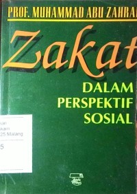 Zakat: dalam perspektif sosial