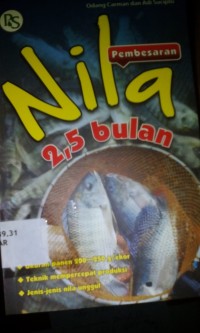 Pembesaran nila 2,5 bulan