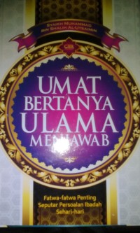 Umat bertanya umalam menjawab