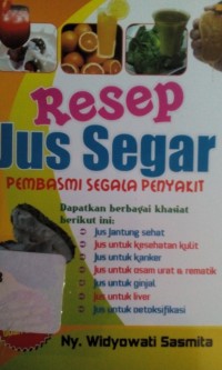 Resep jus segar