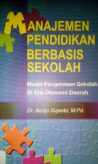 Manajemen pendidikan berbasis sekolah