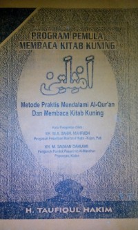 Program Pemula Membaca Kitab Kuning ; Amtsilati