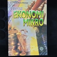 Teori Ekonomi Mikro