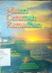 Materi Ceramah Ramadhan