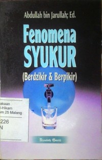 Fenomena syukur (berdzikir  berpikir)